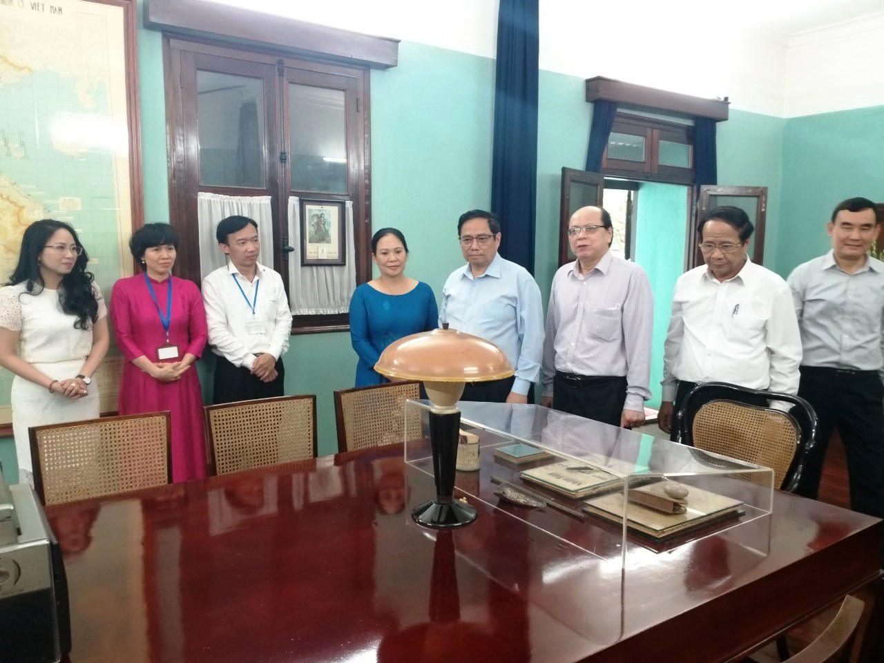 Thủ tướng Phạm Minh Chính thăm Khu Di tích Phủ Chủ tịch nhân dịp kỷ niệm 132 năm ngày sinh Bác Hồ (19/5/2022)