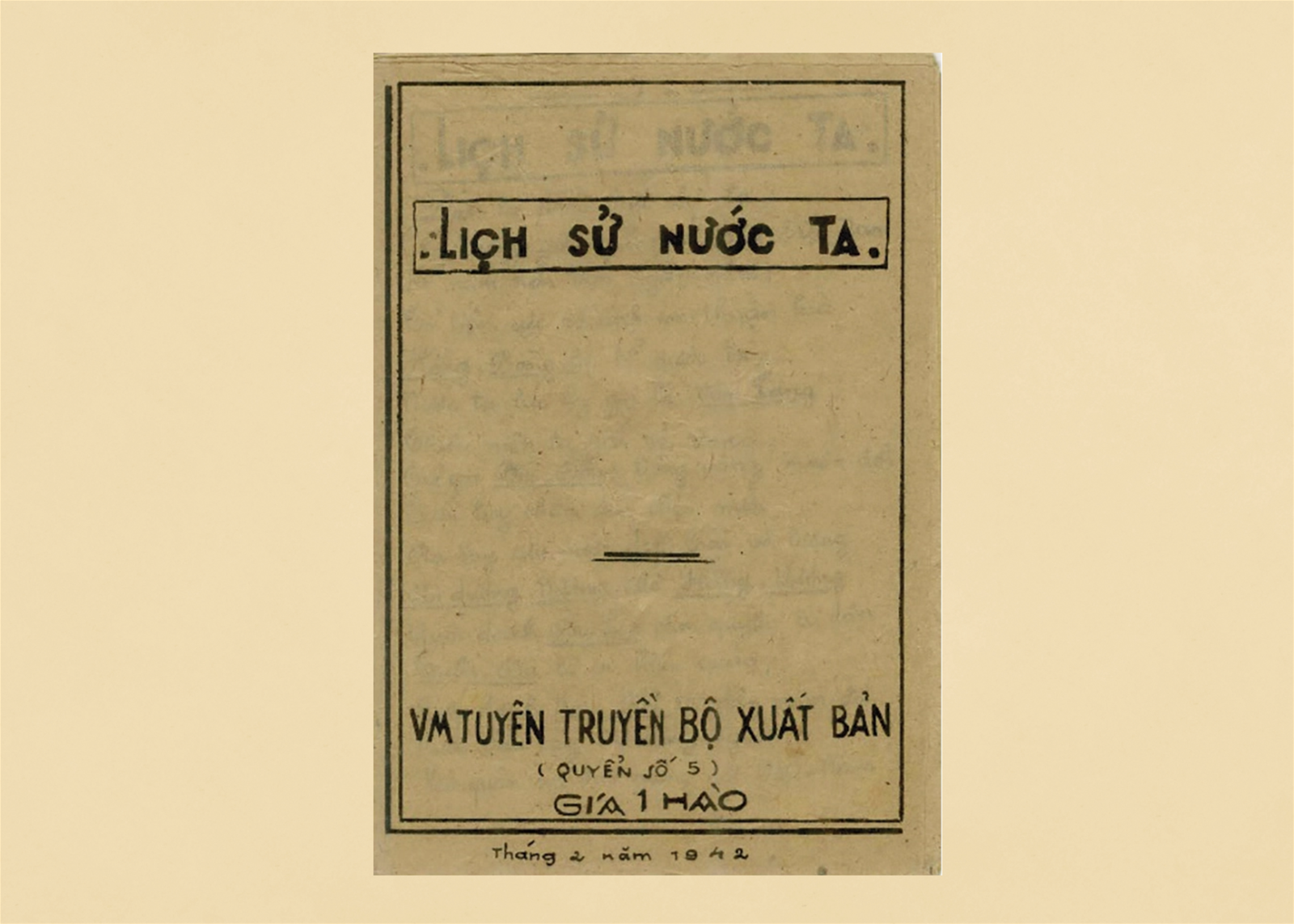 “Lịch sử nước ta” với việc dạy và học lịch sử hiện nay