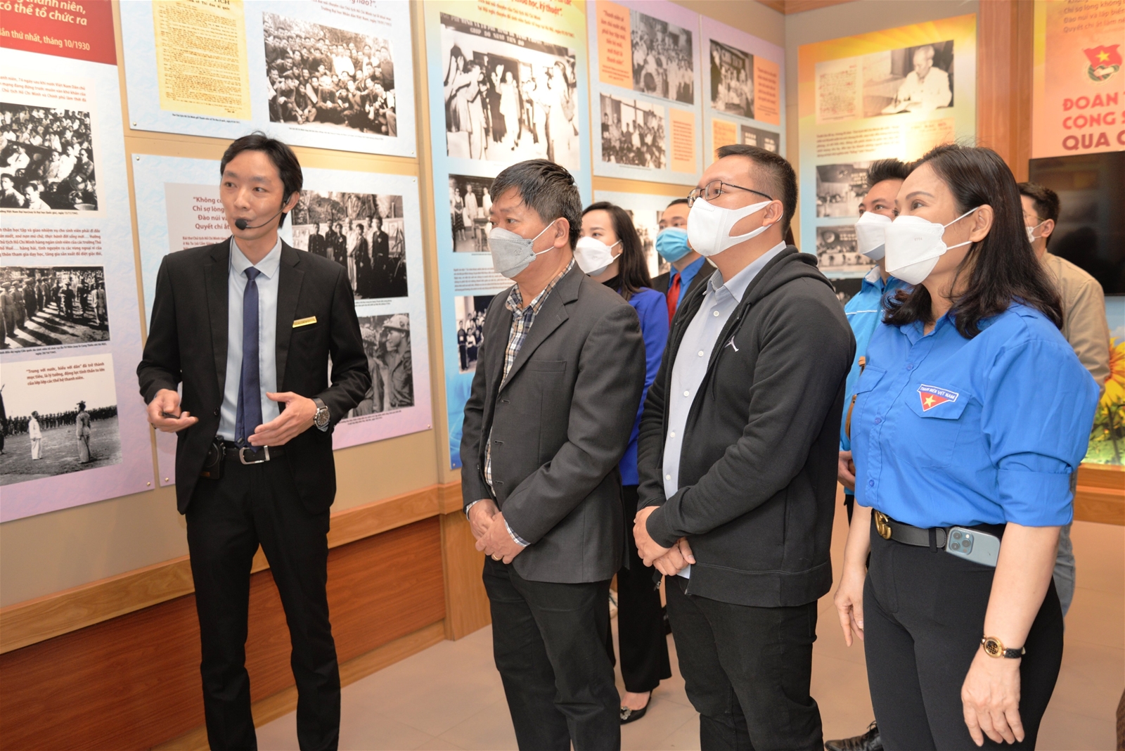 Khai mạc trưng bày chuyên đề “Đoàn Thanh niên Cộng sản Hồ Chí Minh qua các kỳ Đại hội” tại Khu Di tích Phủ Chủ tịch (ngày 25/3/2022)